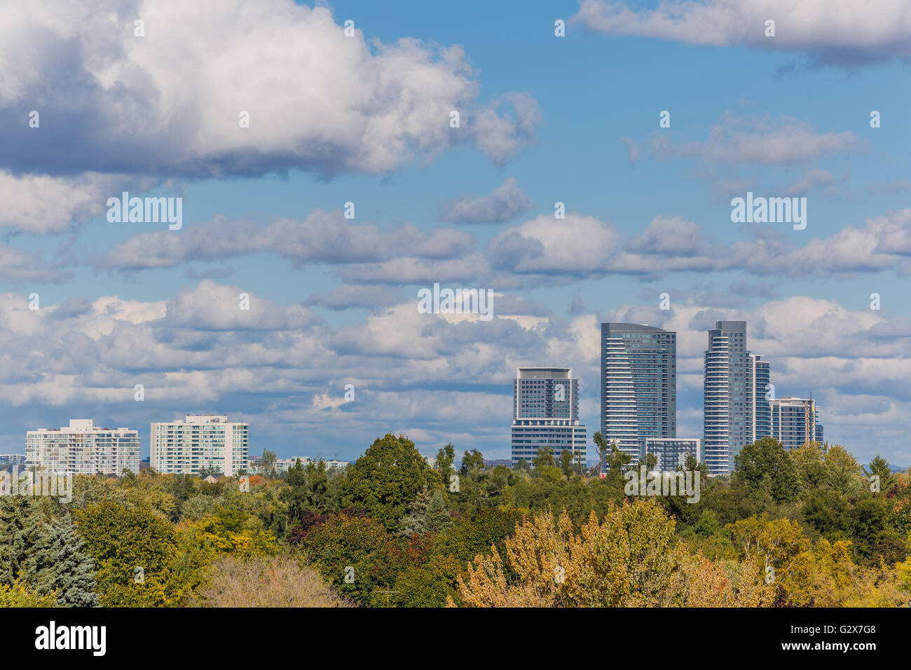 Old and new buildings Toronto view Stock Photo - Alamy