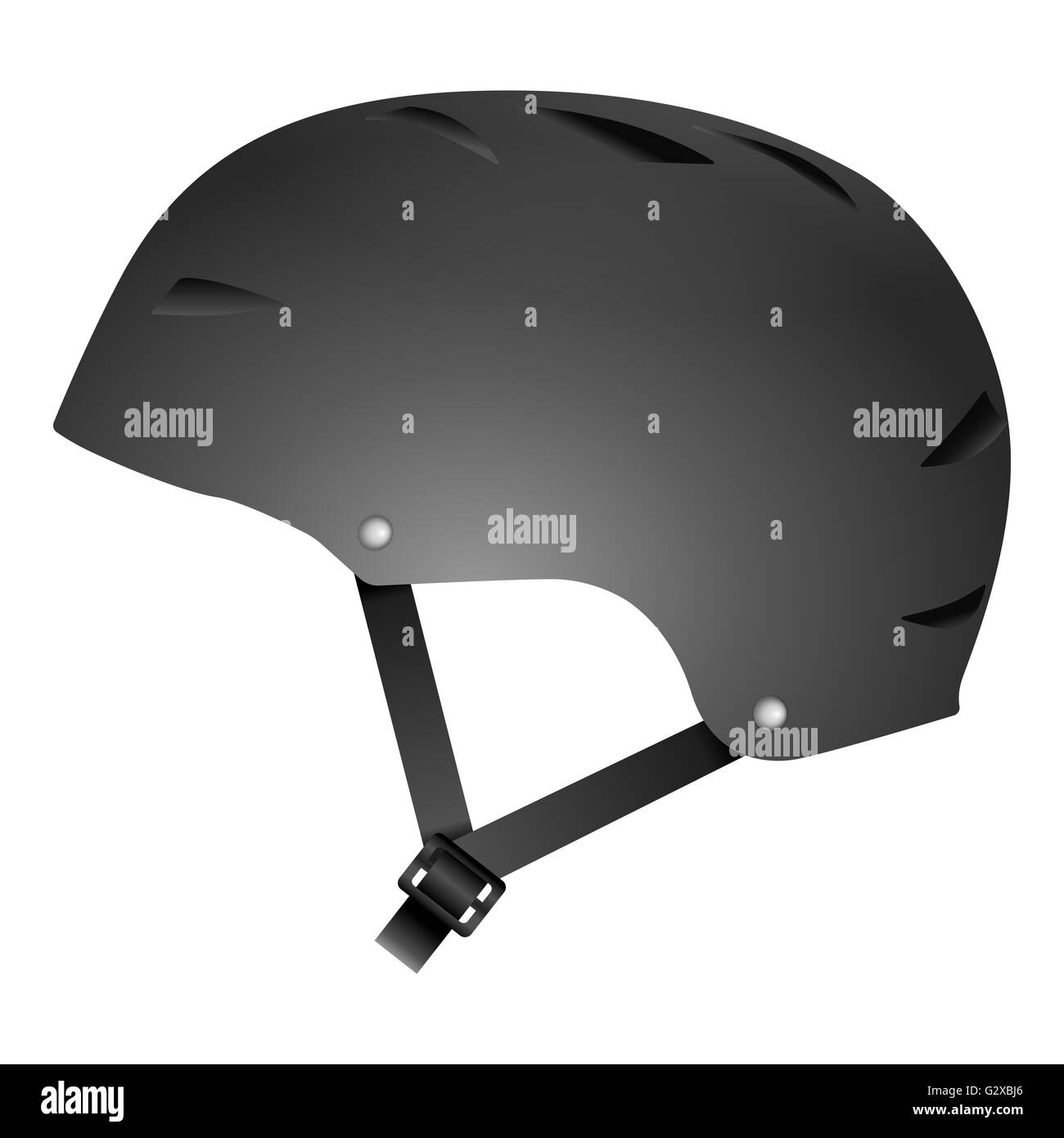 Cycling helmet on a white background Stock Photo Alamy
