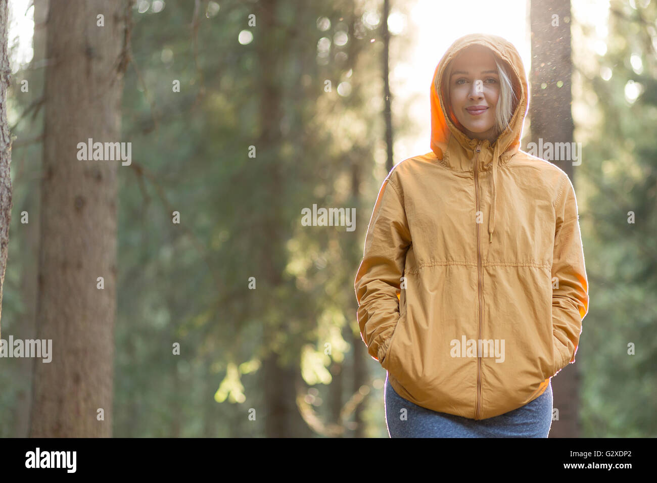 Young hiker on mountain peak hi-res stock photography and images - Alamy