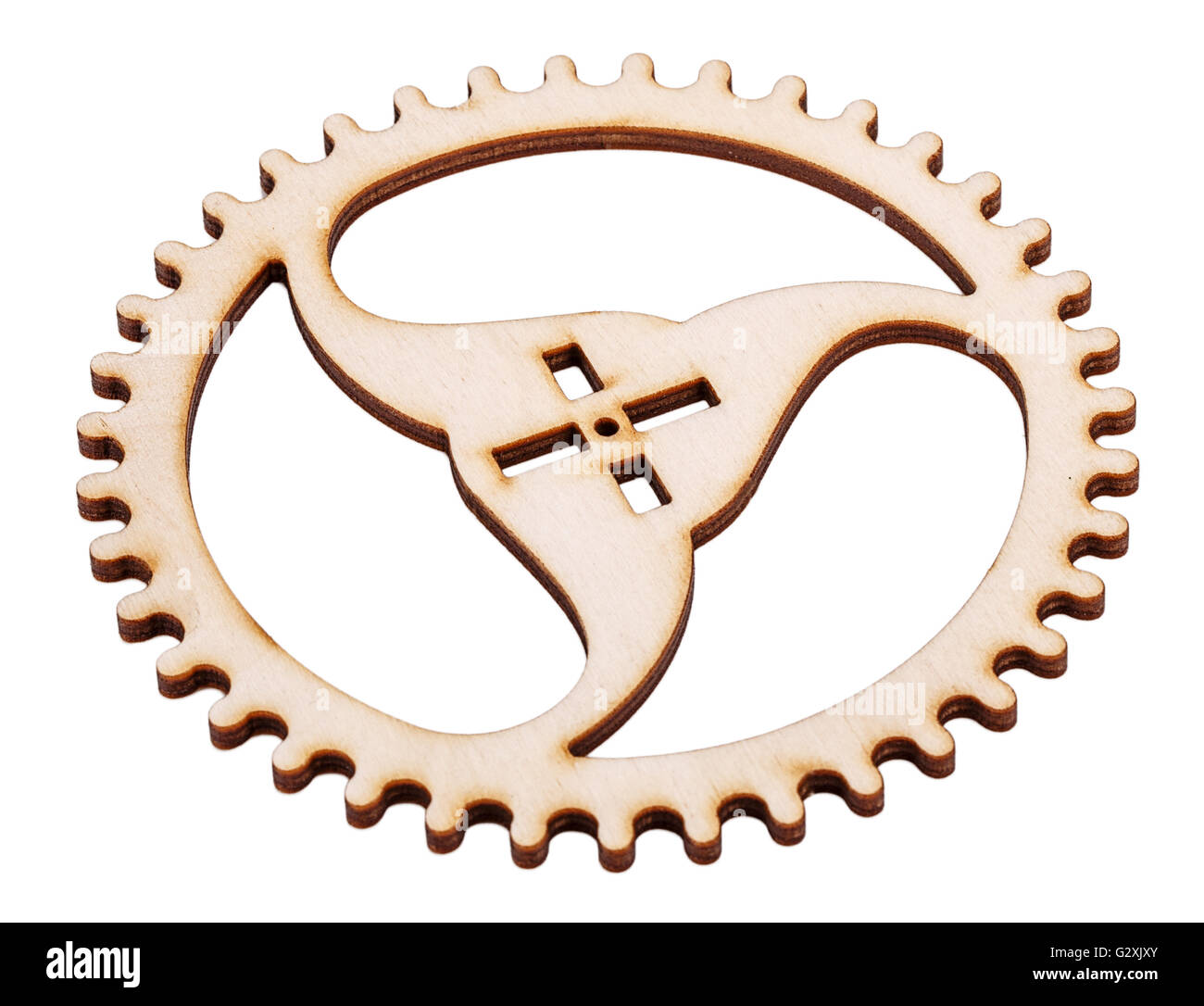 gear Isolated on white background Stock Photo - Alamy