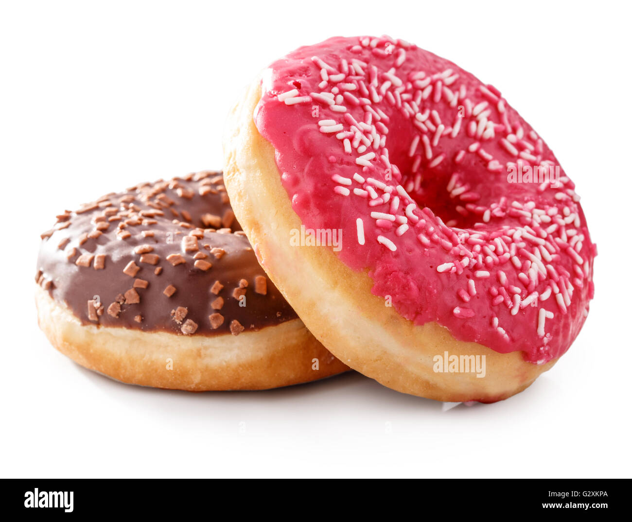 donut isolated on white background Stock Photo - Alamy