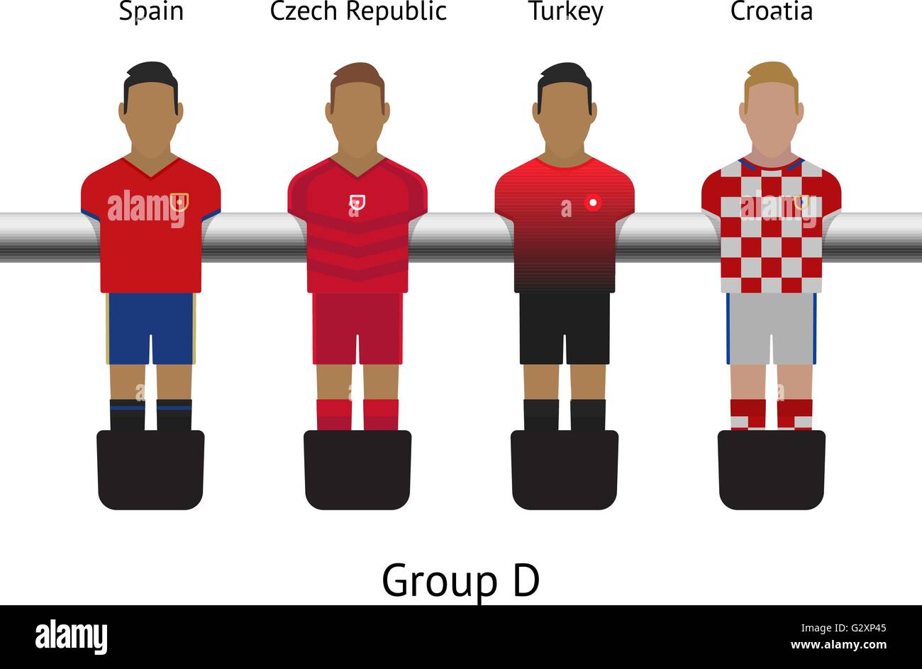 Tabletop football game Stock Vector Images Alamy