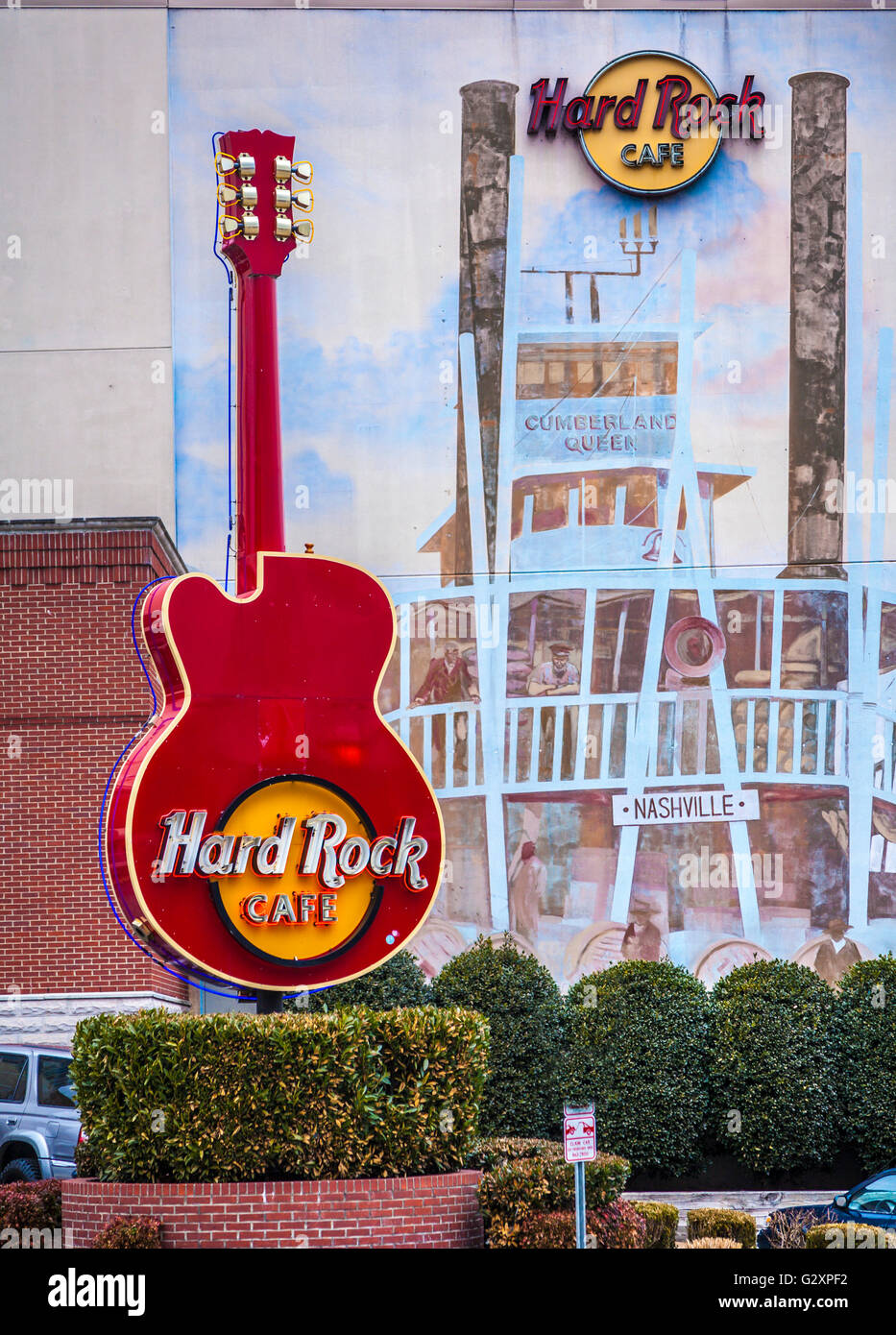 Hard rock cafe guitar logo hires stock photography and images Alamy