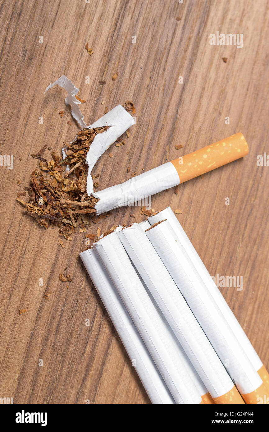 Tear cigarette detrimental hires stock photography and images Alamy