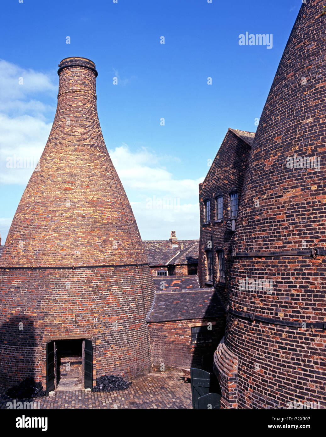 Bottle Kiln at the Gladstone Pottery Museum, Stoke on Trent