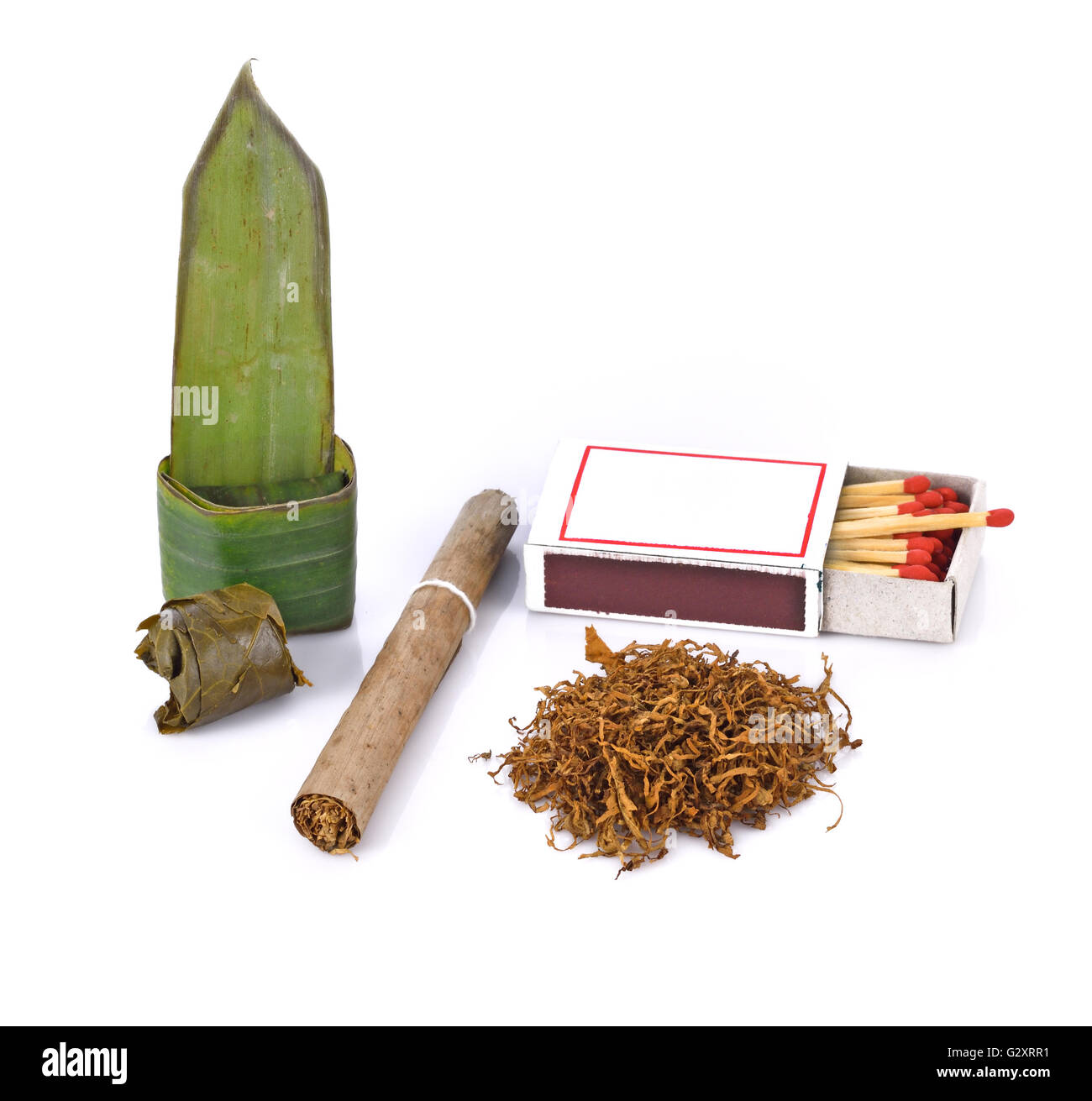 Tobacco leaf wrapped Cut Out Stock Images & Pictures Alamy