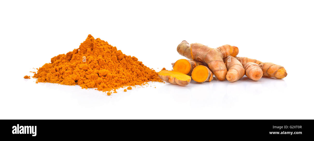 Turmeric root and powder hires stock photography and images Alamy