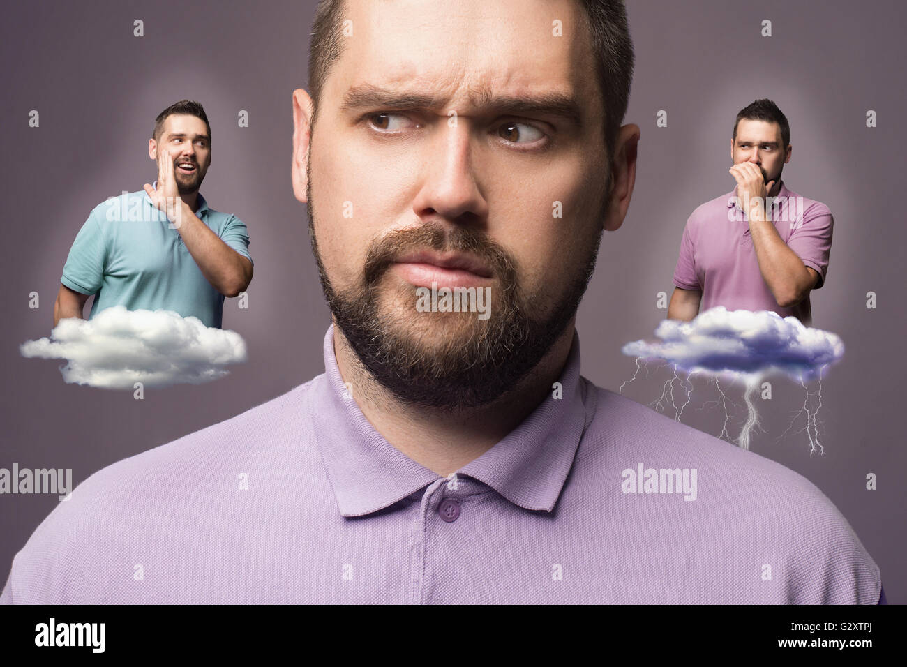 Good and bad conscience hi-res stock photography and images - Alamy
