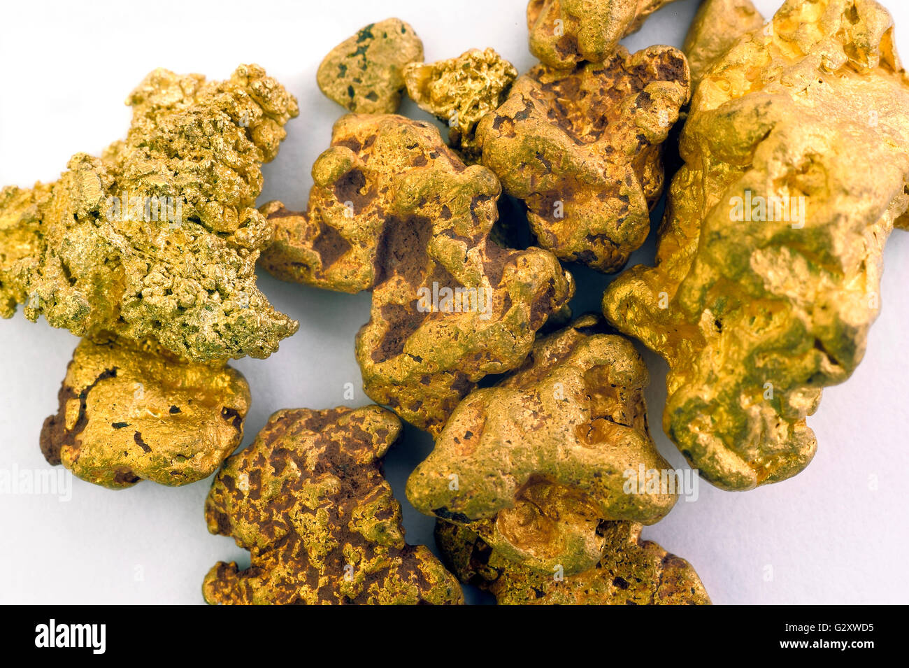 Alluvial gold nuggets hi-res stock photography and images - Alamy