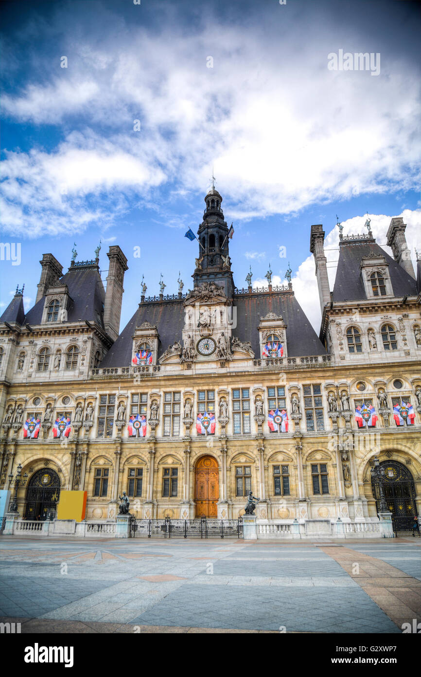 France Paris City Hall Hotel De Ville Stock Photo Alamy France Paris City Hall Hotel De Ville Stock Photo Alamy