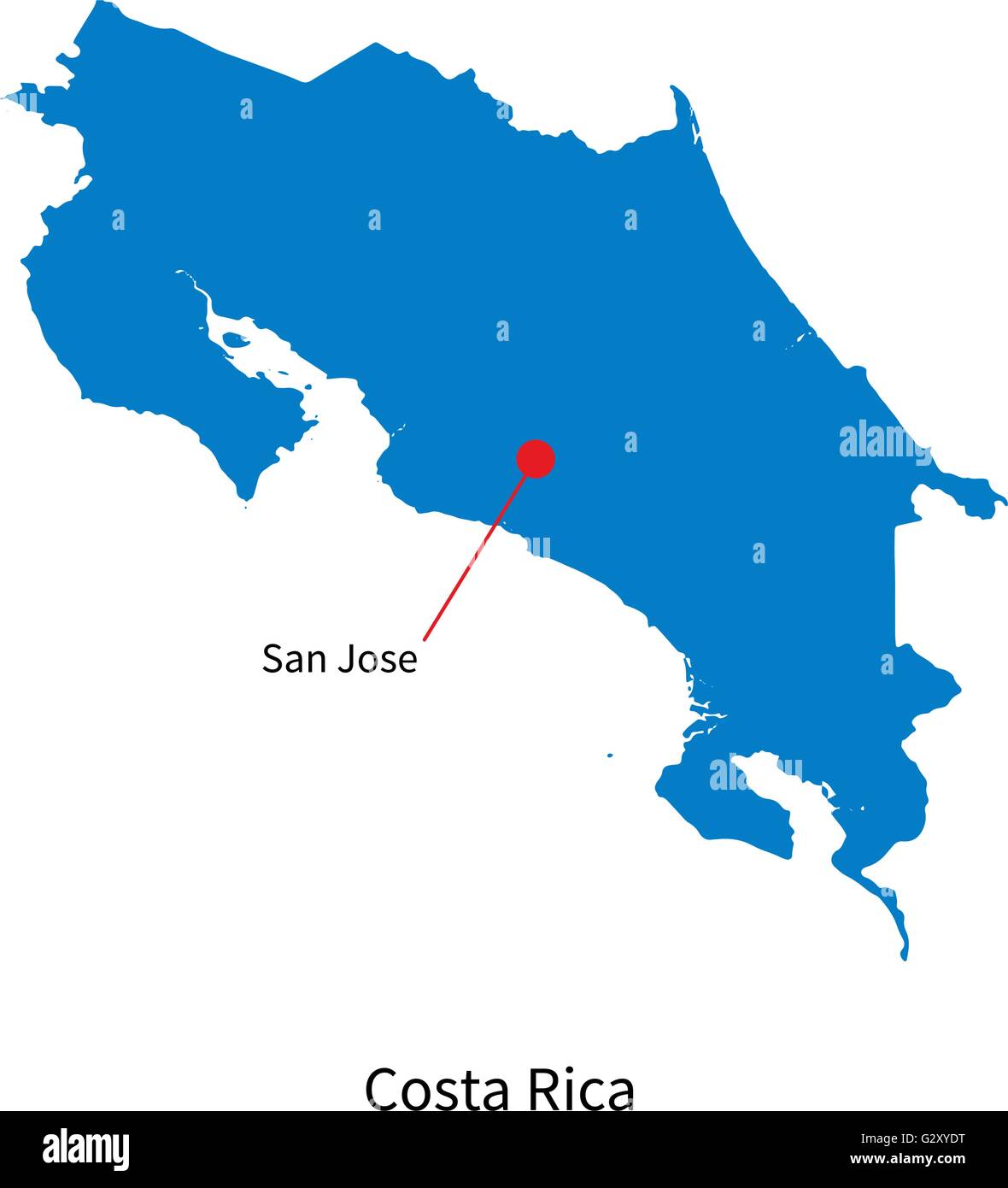 dating san jose costa rica map