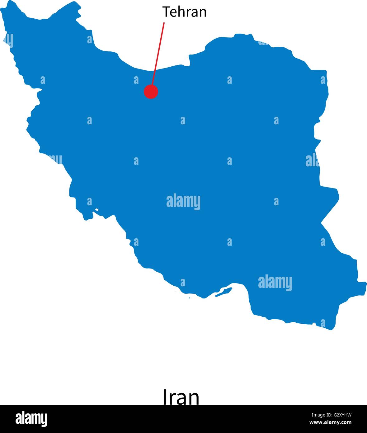 Capital Of Iran Map - Koren Mikaela