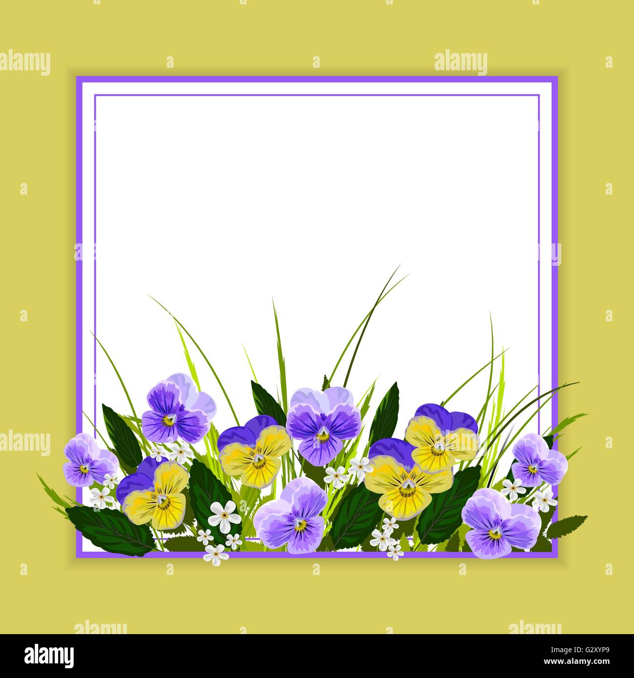 Floral vector background Stock Vector Image & Art - Alamy
