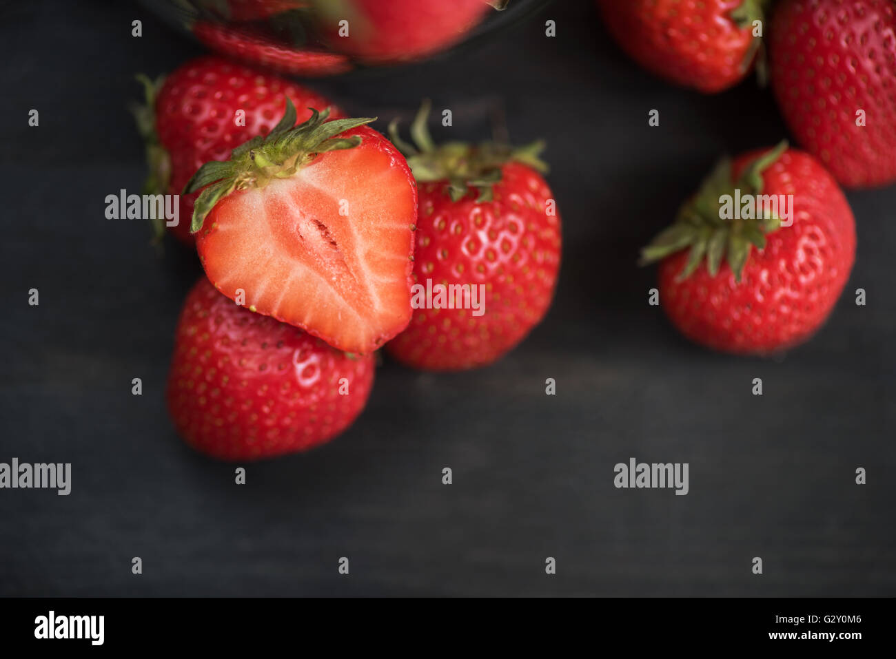 Fresh ripe strawberry Stock Photo - Alamy