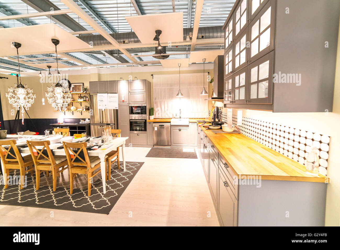Ikea Kitchen High Resolution Stock Photography And Images Alamy