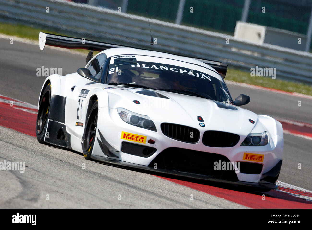 Misano Adriatico Italy April 10 2016 BMW Z4 GT3 of CMR by P