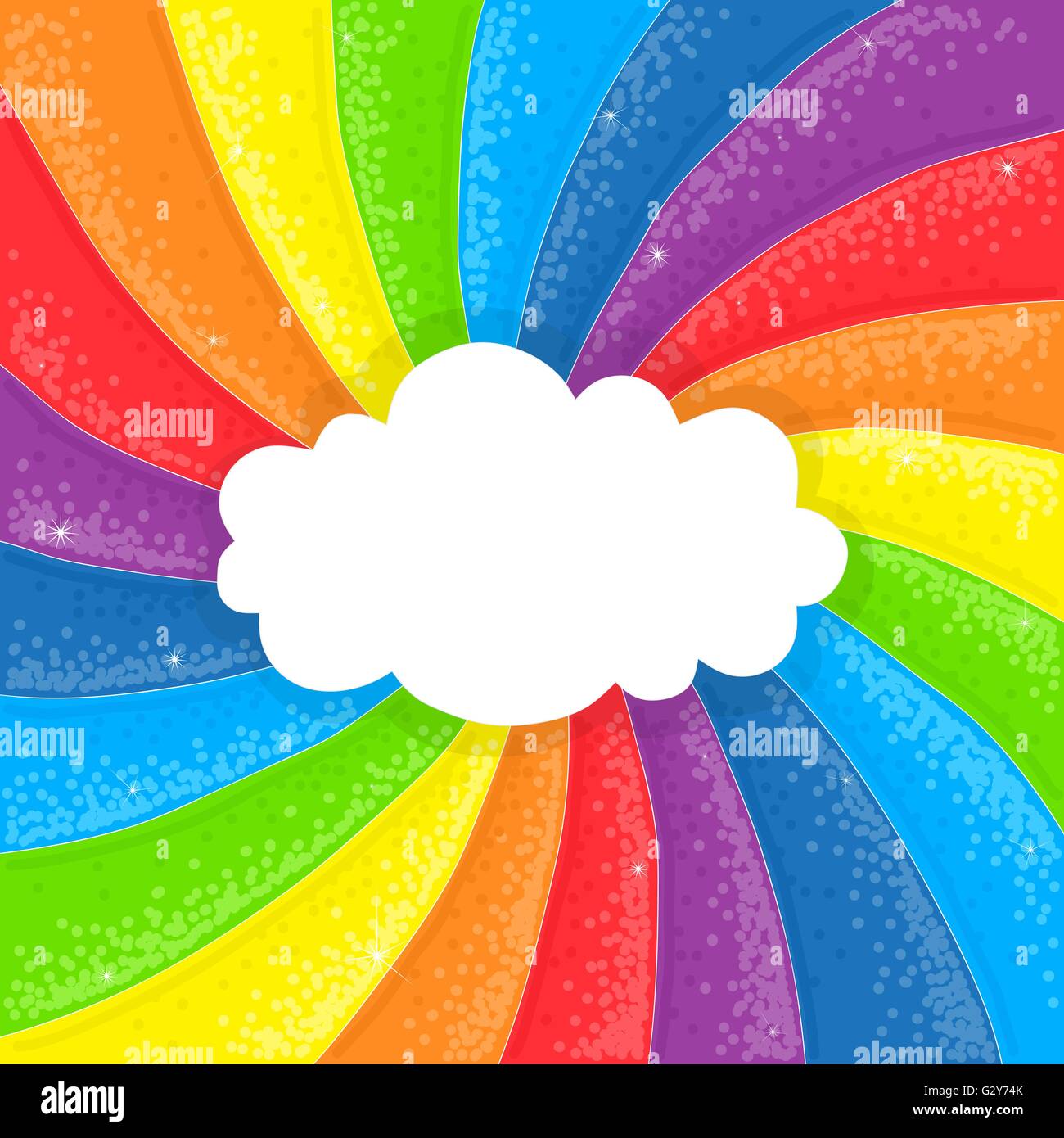 Cartoon cloud on sparkling shiny handdrawn rainbow background Stock Vector Image & Art - Alamy Cartoon cloud on sparkling shiny handdrawn rainbow background Stock Vector Image & Art - Alamy