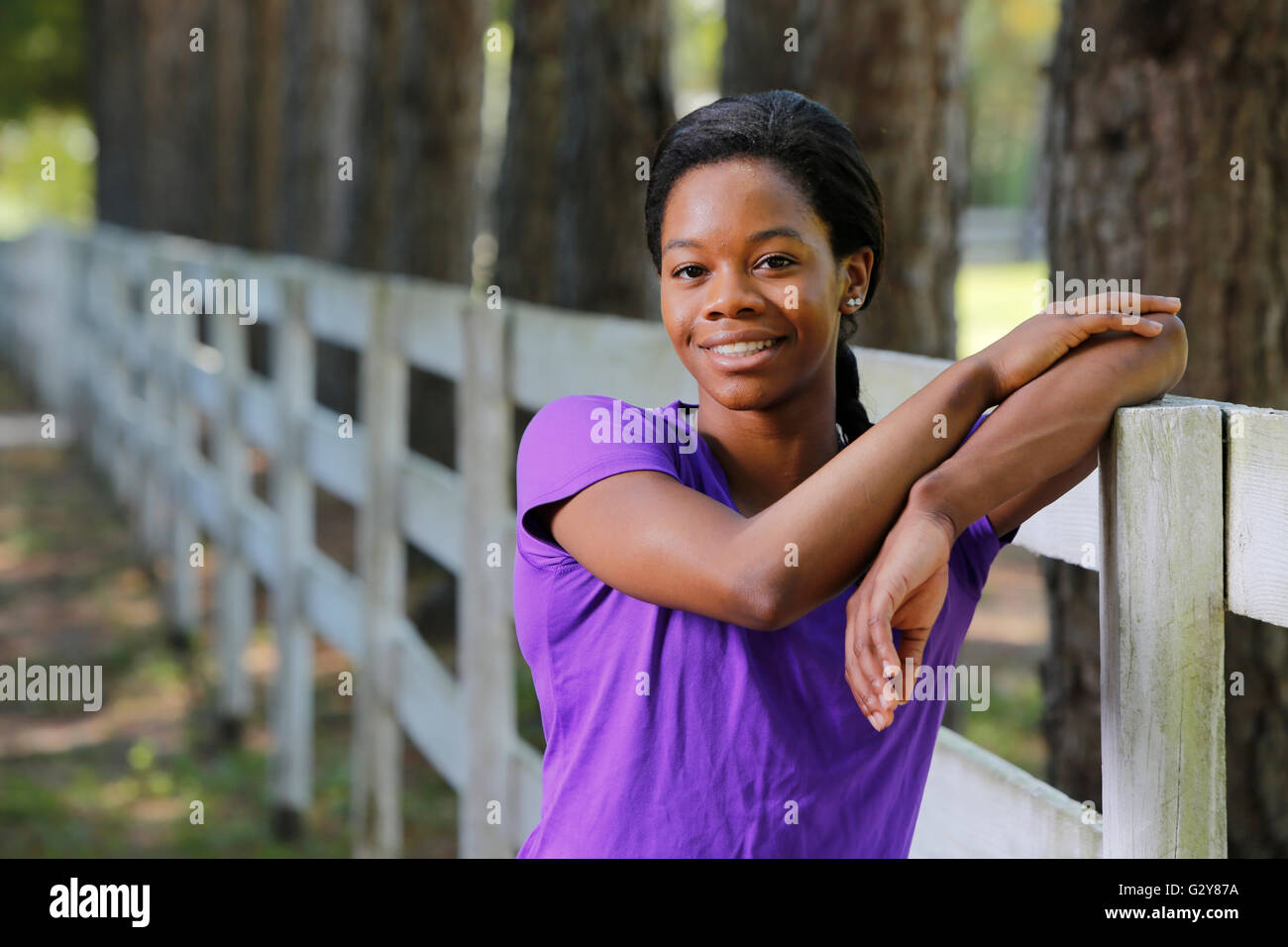 Gabby Douglas at the Karolyi Ranch, the USA Gymnastics National Team ...