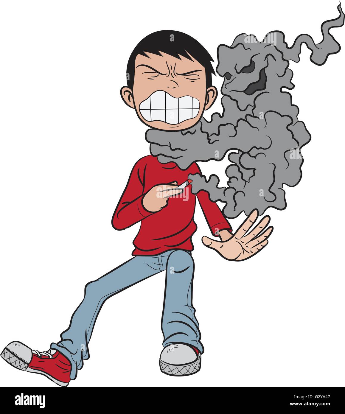 Smoking kills you Stock Vector Image & Art - Alamy, حجم الصورة 1158x1390