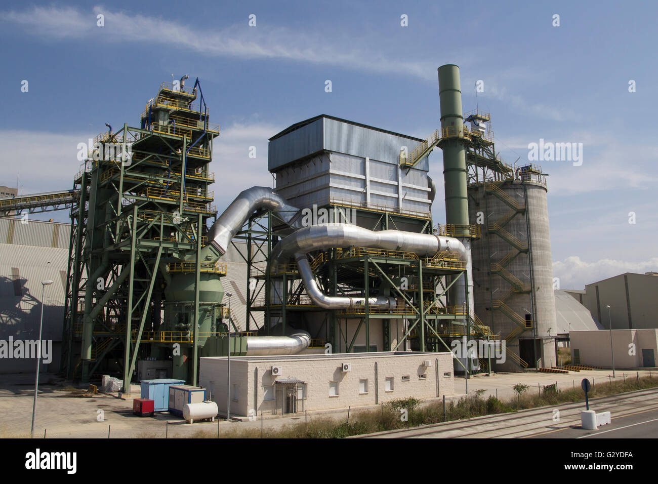 Industrial facilities in a modern factory Stock Photo Alamy