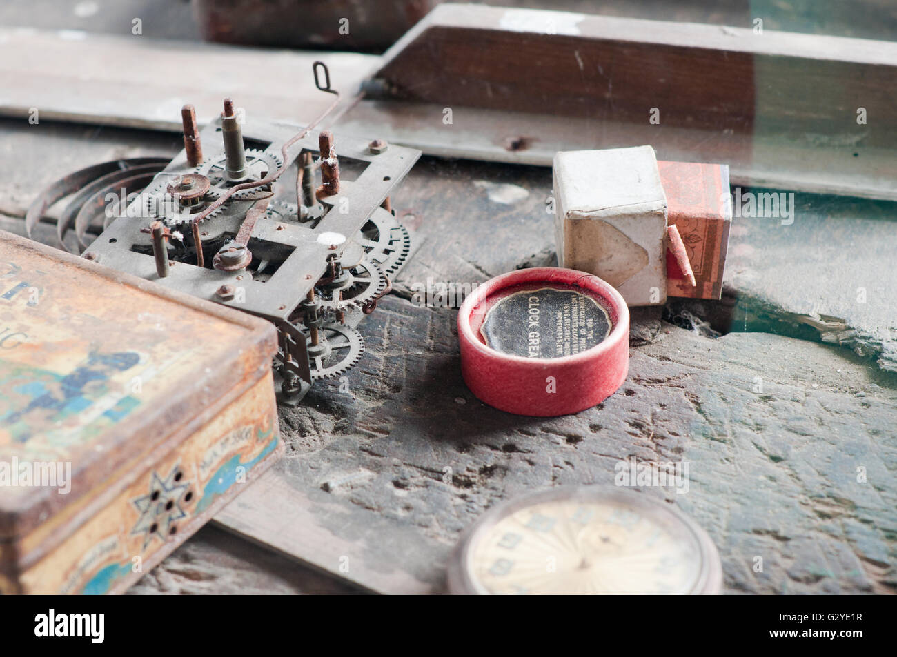 a-vintage-watch-makers-lathe-and-an-assortment-of-accessories