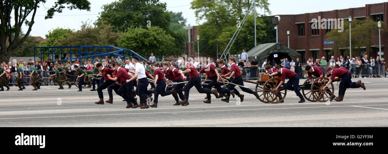 Fareham, Hampshire, UK. 4th June 2016. The most spectacular event took