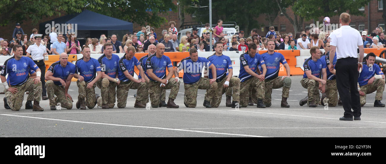 Fareham, Hampshire, UK. 4th June 2016. The most spectacular event took