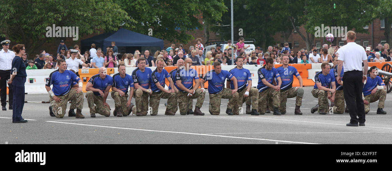 Fareham, Hampshire, UK. 4th June 2016. The most spectacular event took