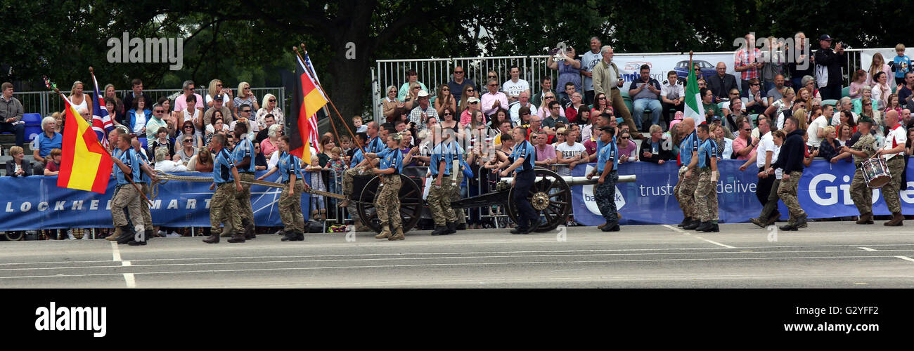 Fareham, Hampshire, UK. 4th June 2016. The most spectacular event took