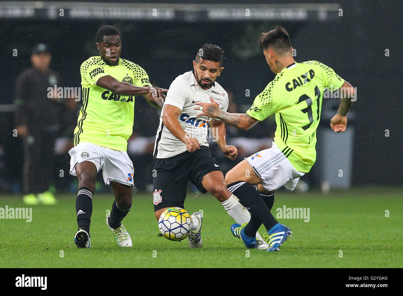 SAO PAULO, Brazil - 04/06/2016: CORINTHIANS X CORITIBA - William