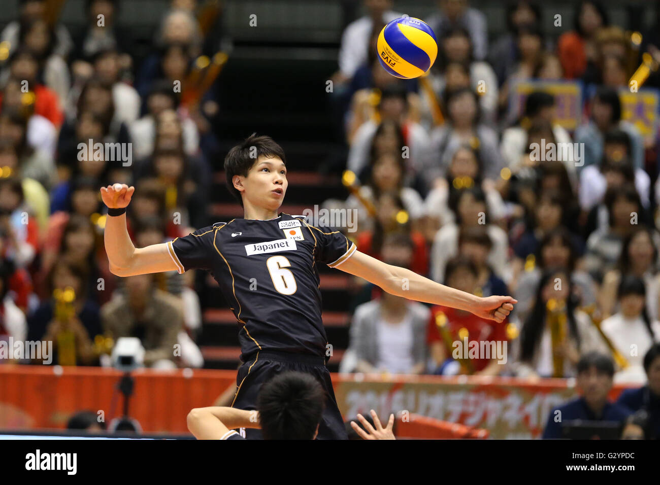 Akihiro Yamauchi (JPN), JUNE 4, 2016 - Volleyball : Men's Volleyball ...