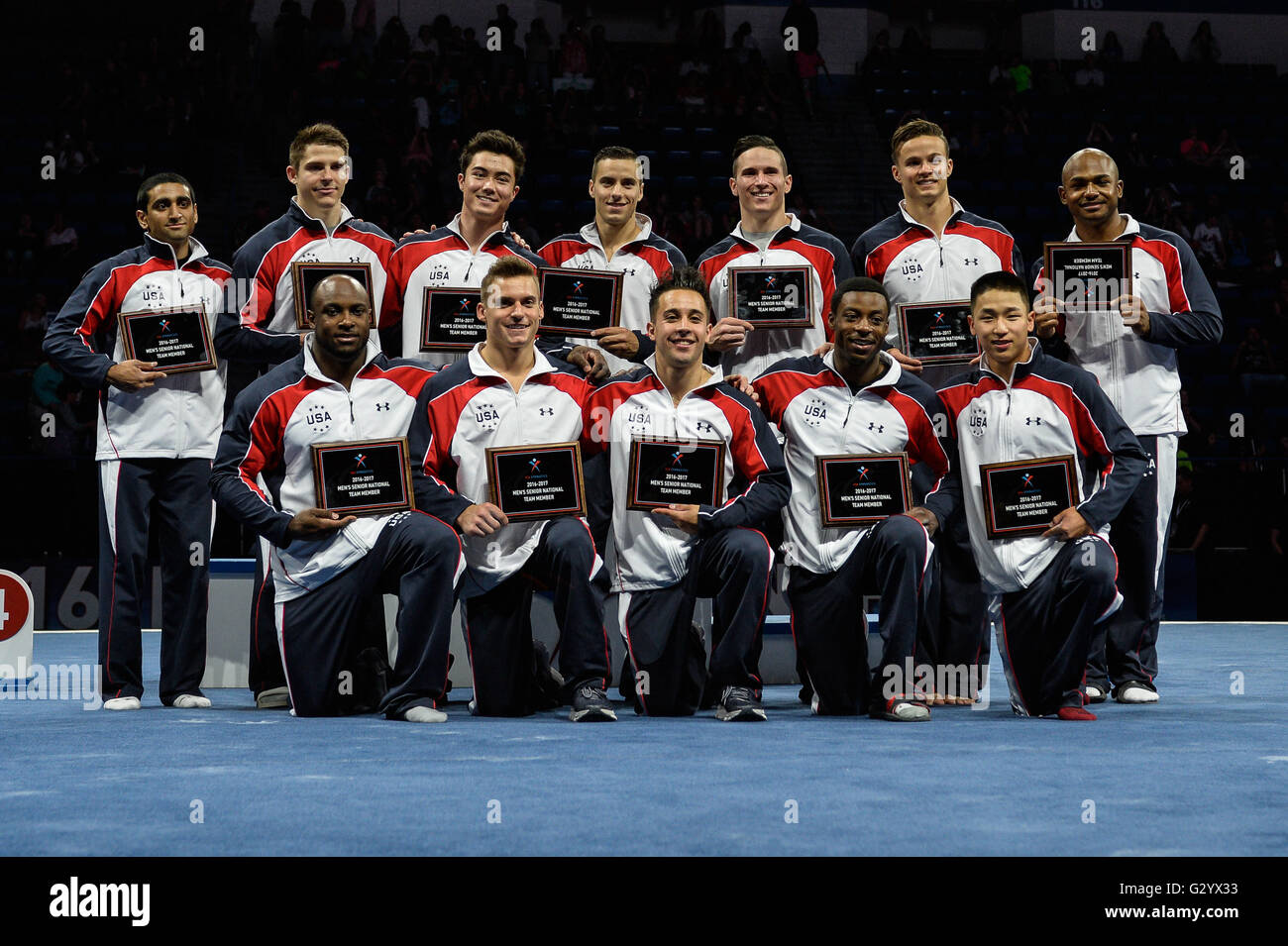 Hartford Connecticut Usa 5th June 16 The U S Men S Gymnastics Team And Competitors For The U S Olympic Team Trials Was Announced Following The P G Championships Held At The Xl Center Hartford Connecticut Usa 5th June 16 The U S Men S Gymnastics Team And Competitors For The U S Olympic Team Trials Was Announced Following The P G Championships Held At The Xl Center