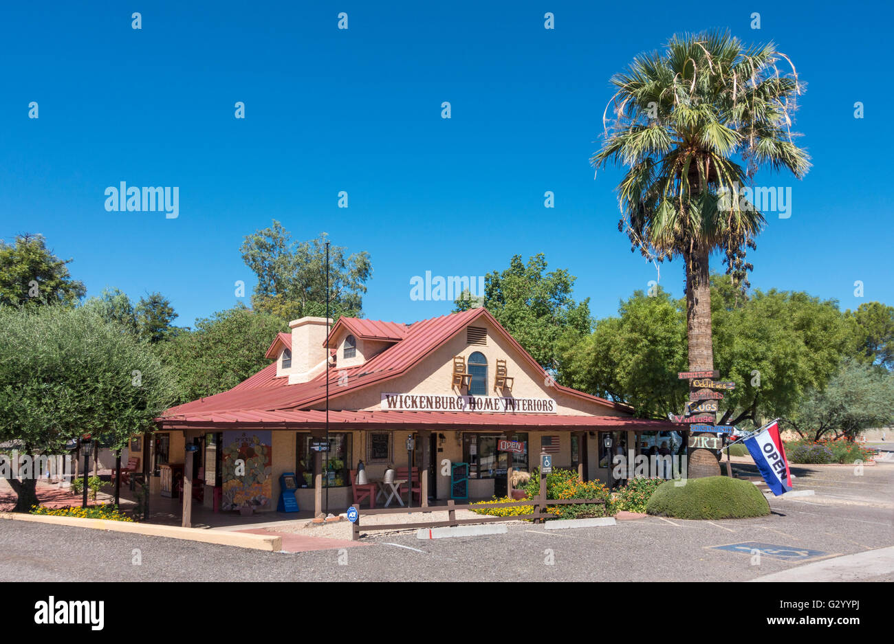 Arizona, Wickenburg Home Interiors Store Stock Photo Alamy