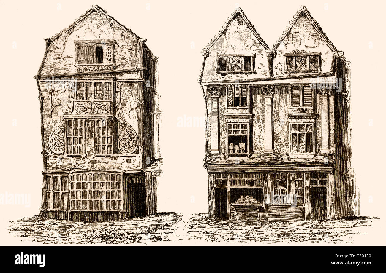 16th Century House, England Stock Photo