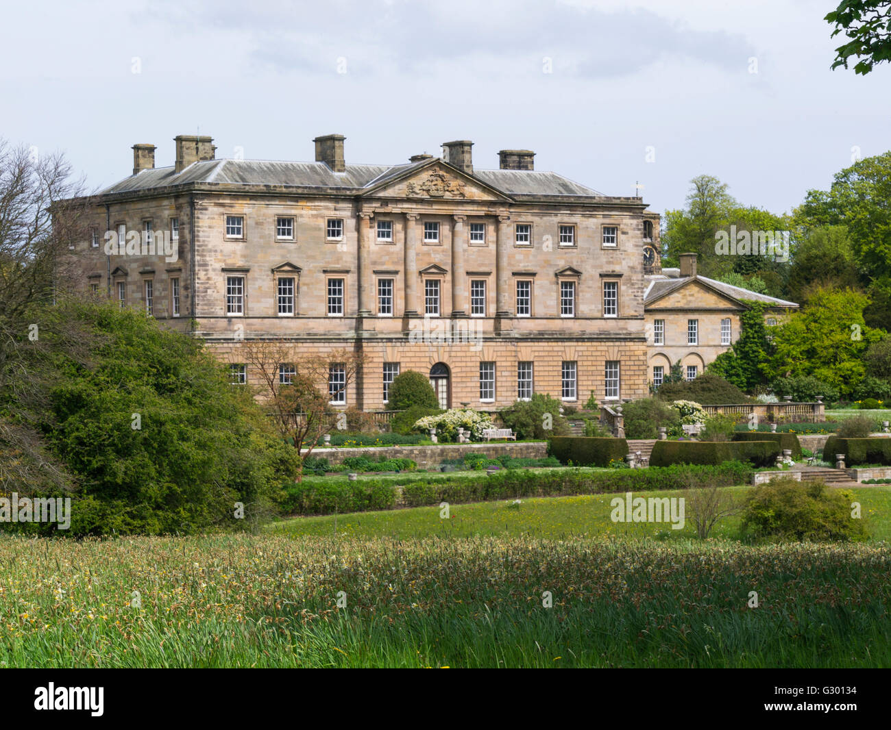 Howick Hall and Gardens Alnwick Northumberland stately home of Earl