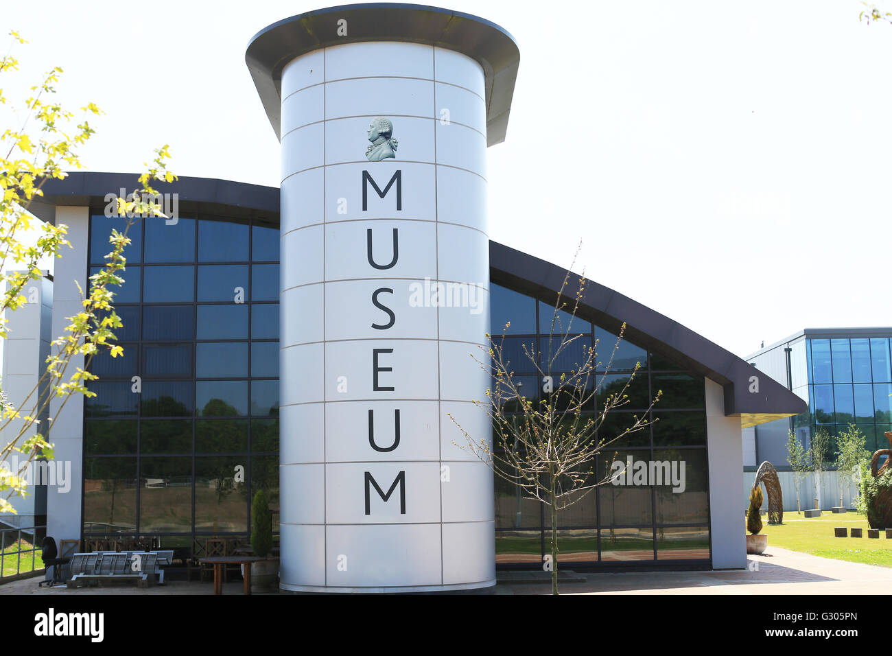 Wedgwood museum and headquarters in Barlaston Staffordshire Stock Photo