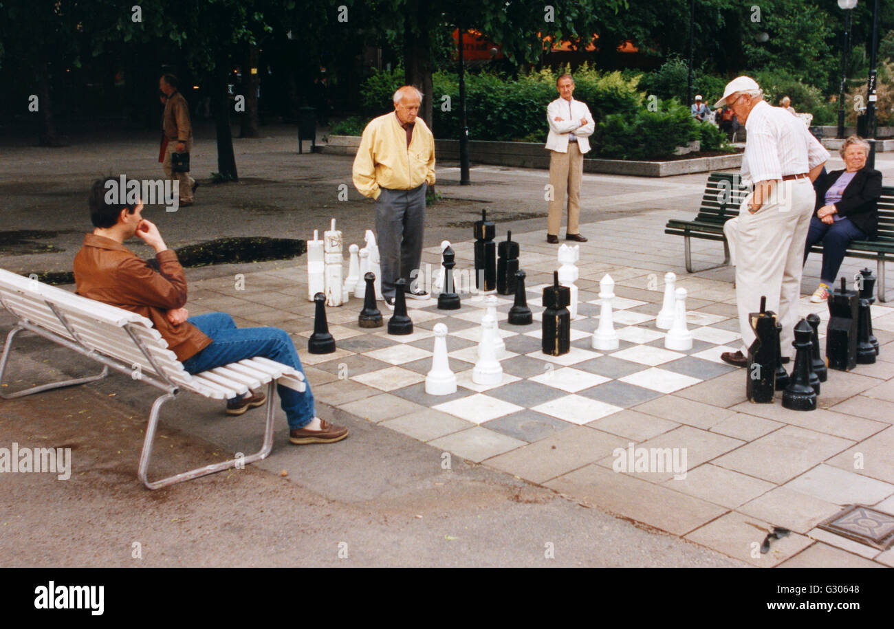 Chess Player Stock Photo