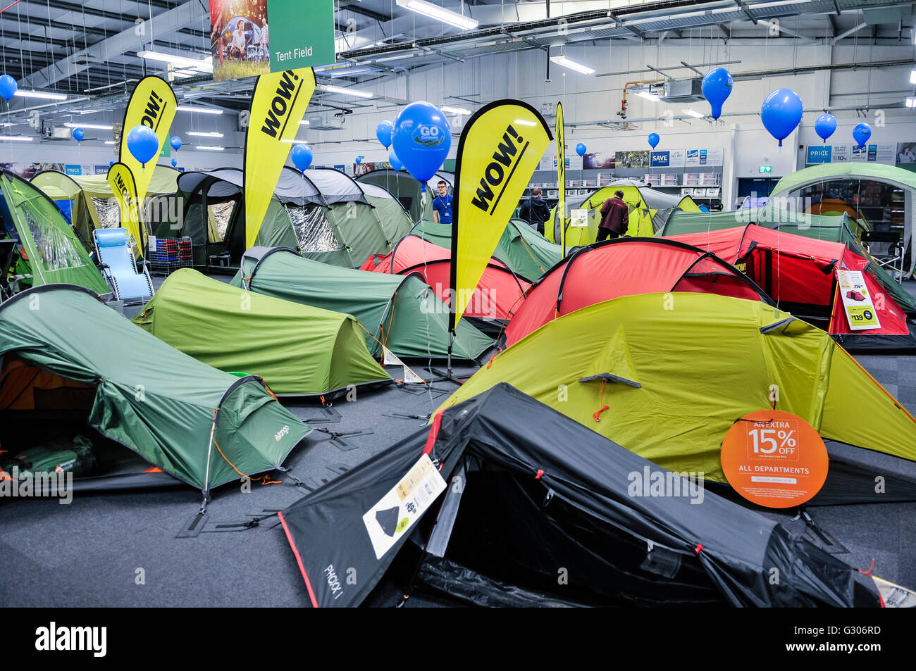 Camping store tent hi-res stock photography and images - Alamy