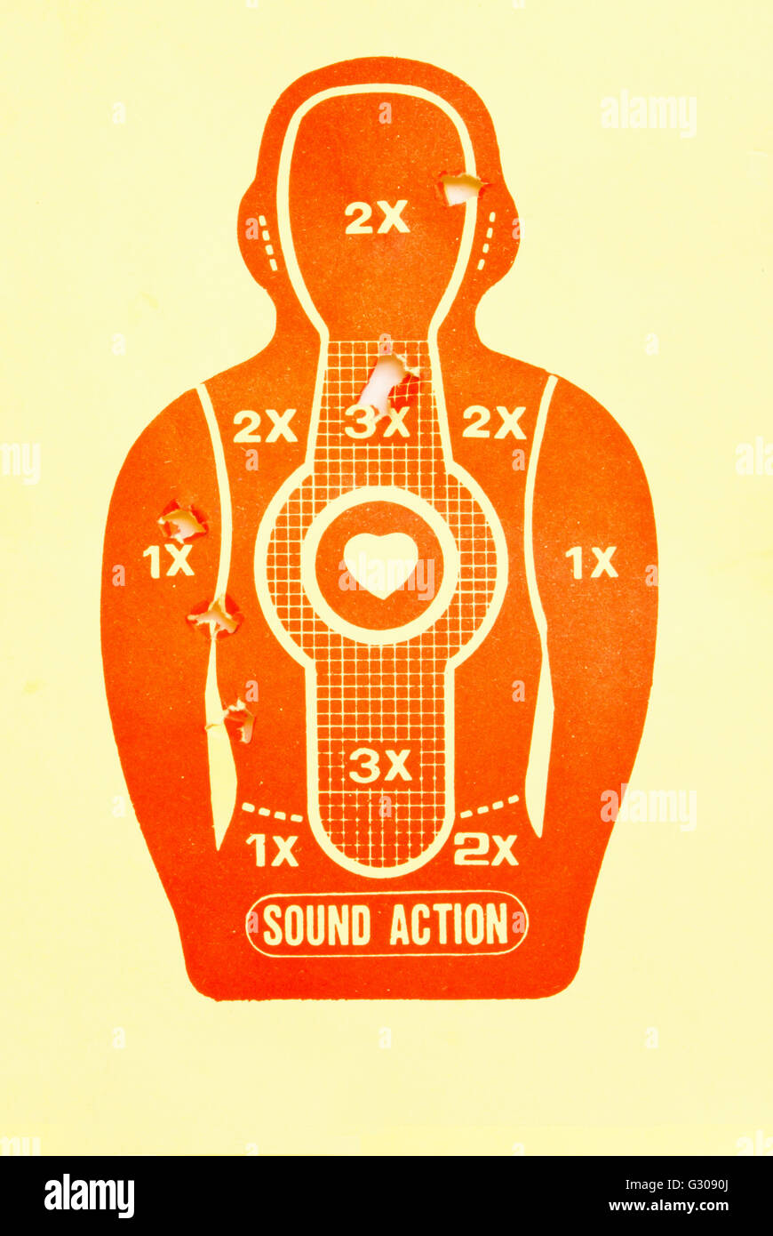 Vector Target (print and shot Stock Photo - Alamy