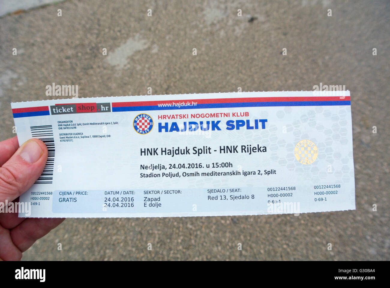 Hajduk - Rijeka tickets on sale • HNK Hajduk Split