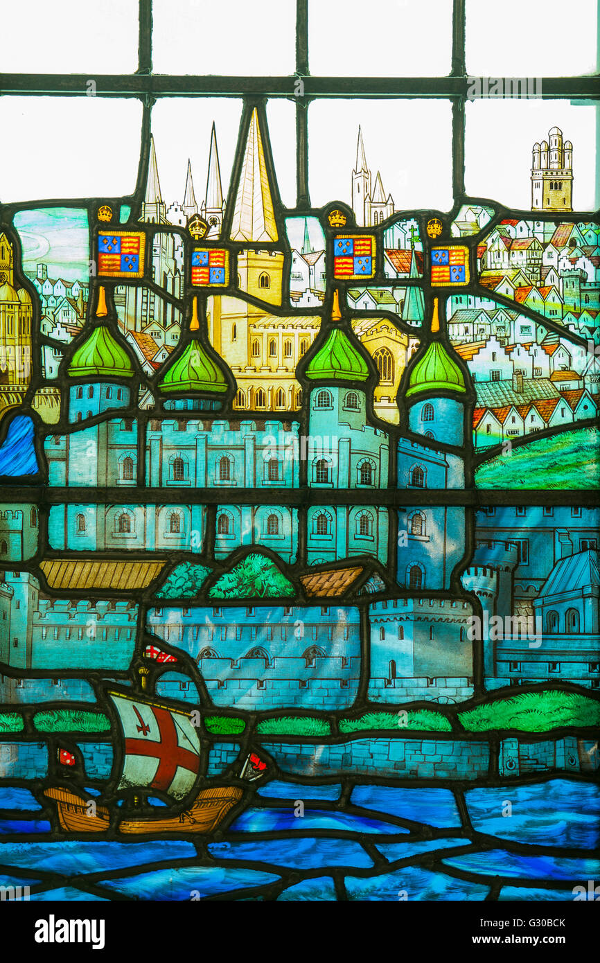 Stained glass tower hires stock photography and images Alamy