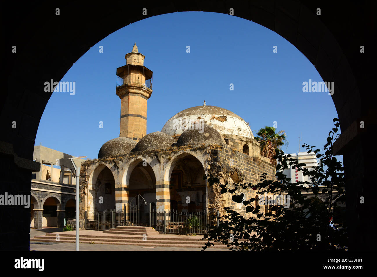 Israel, Tiberias, zidani mosque, aka al-Omari Stock Photo
