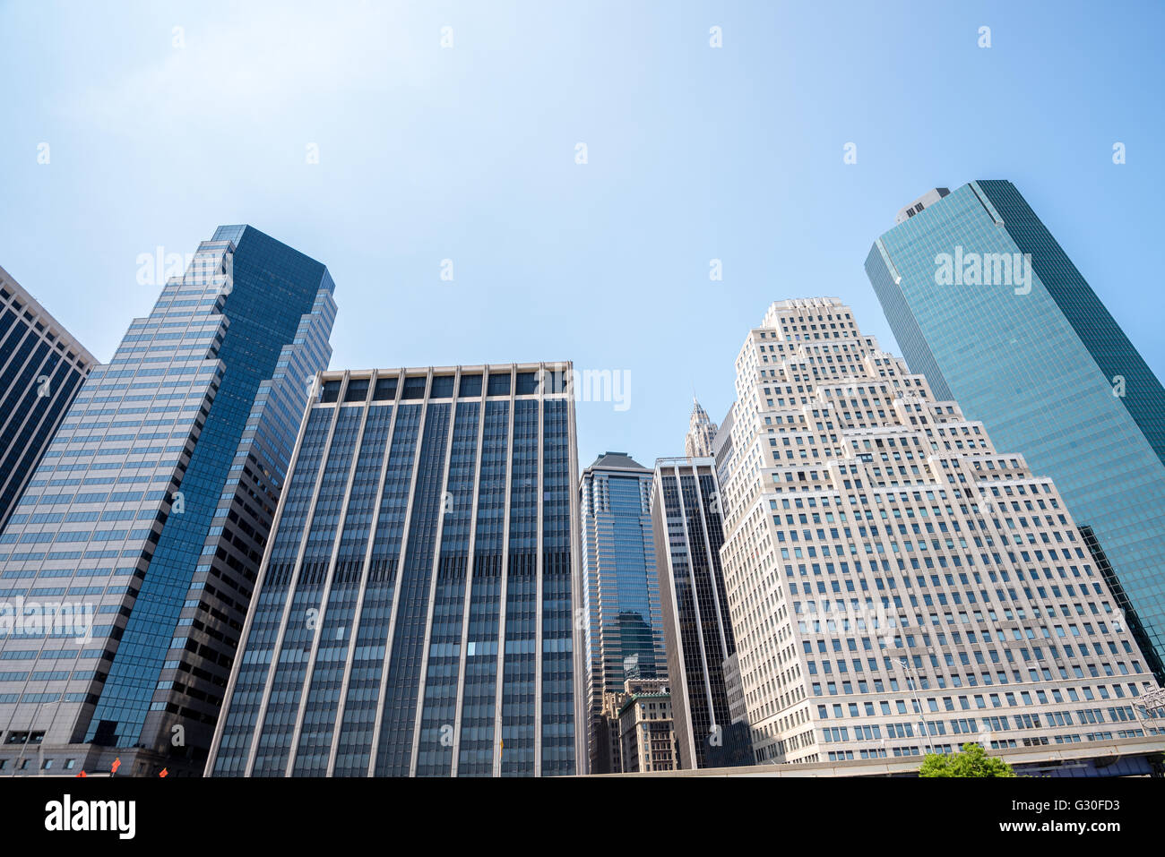 Tall buildings of New York city Stock Photo - Alamy