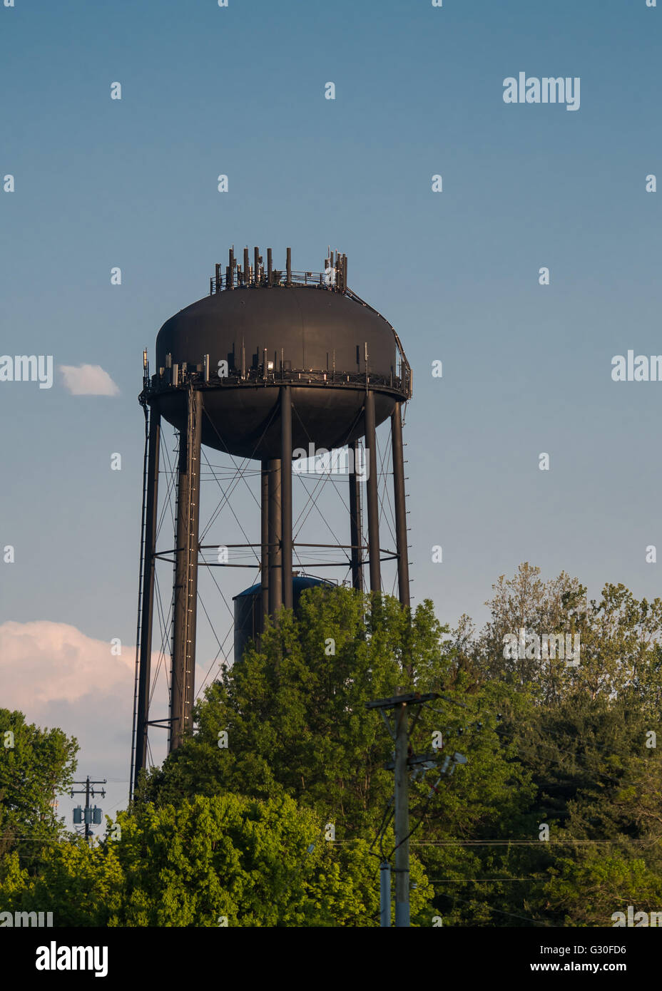 Keeneland water tower outside of the Kentucky landmark Stock Photo Alamy