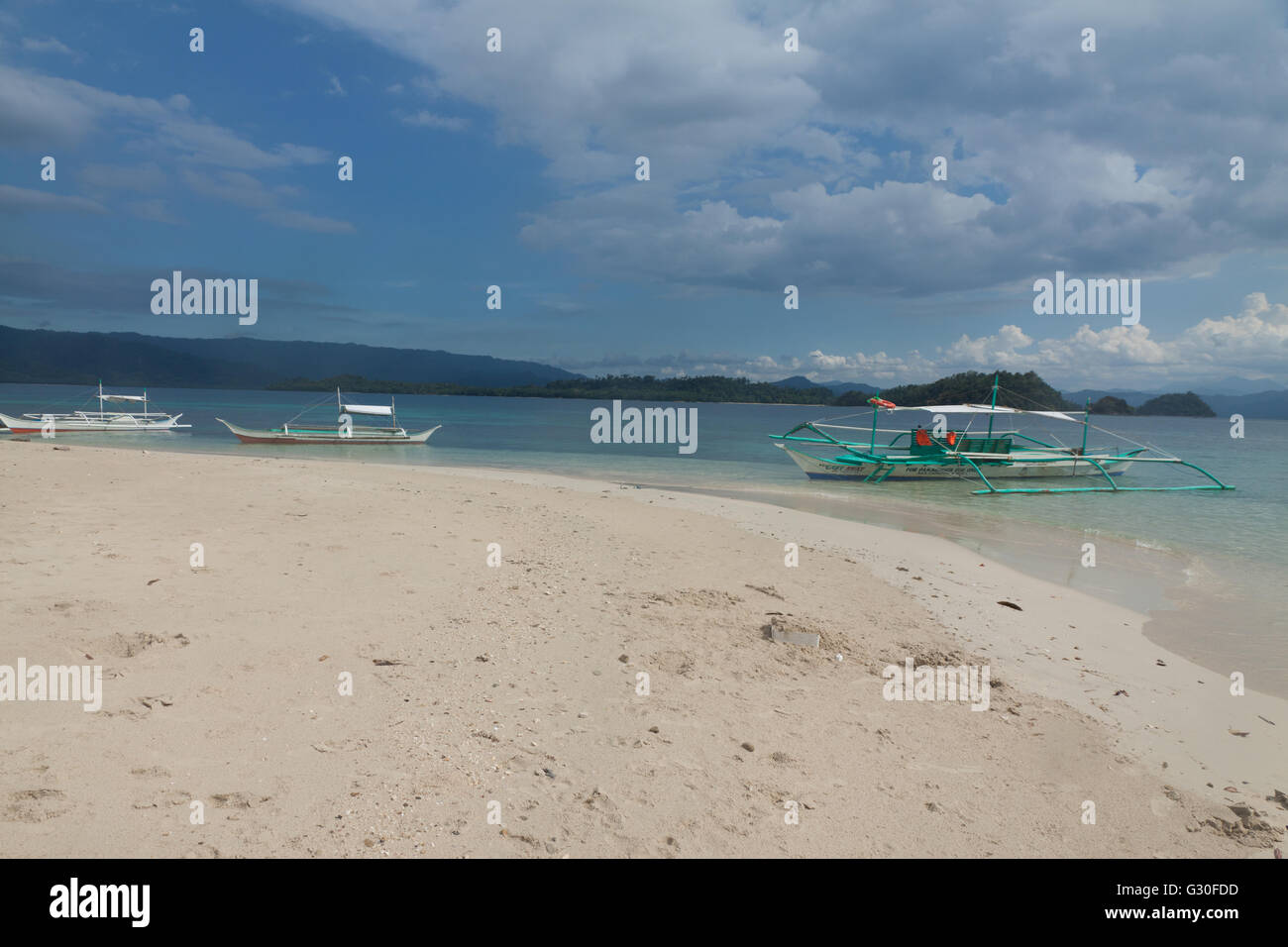 Boracay island sail boats hi-res stock photography and images - Alamy