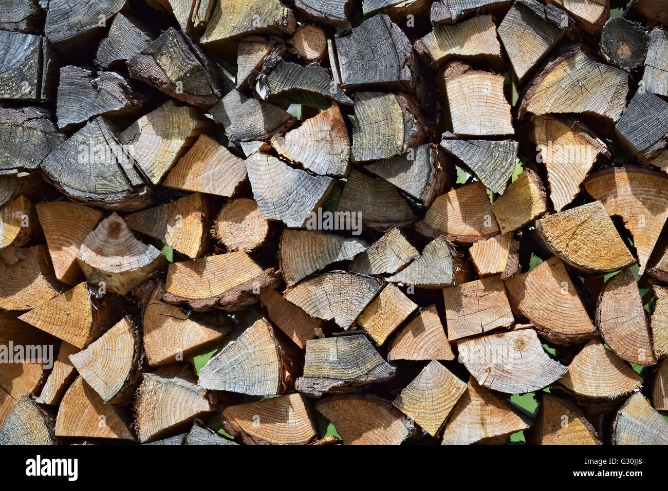 Log pile chopped firewood hi-res stock photography and images - Alamy