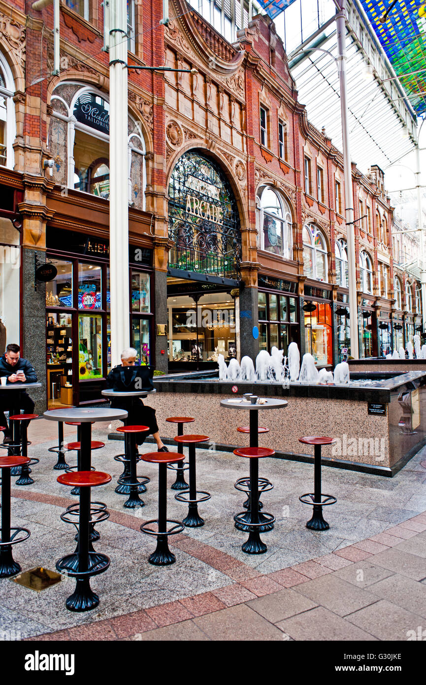 Victorian Quarter, Leeds Stock Photo Alamy