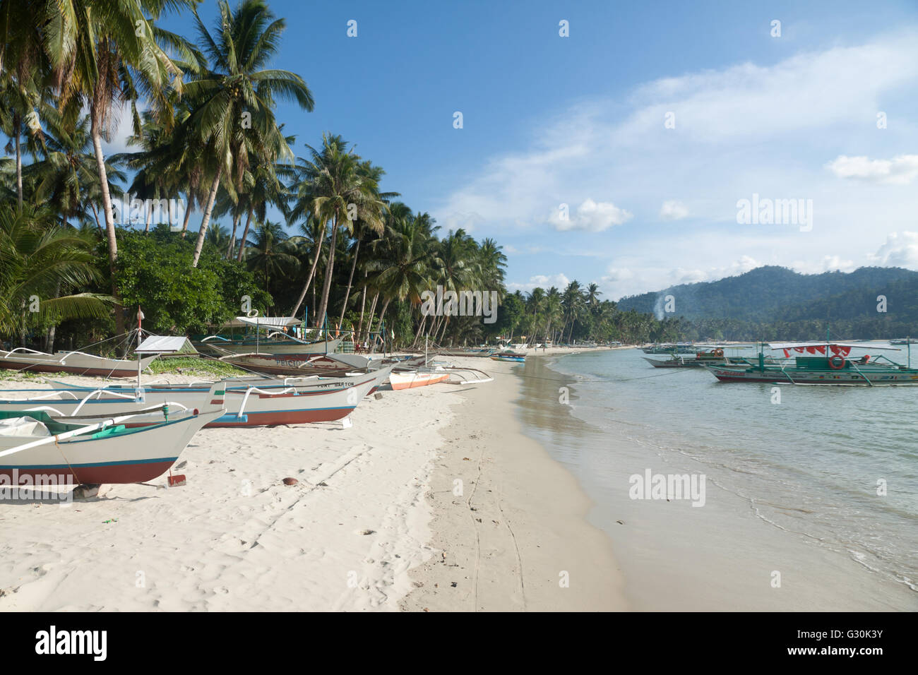 Boracay island sail boats hi-res stock photography and images - Alamy
