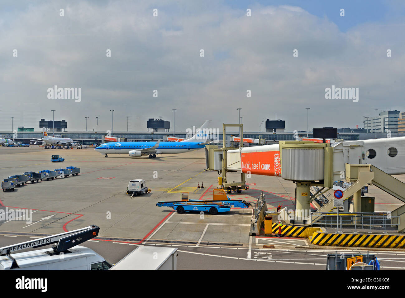 Schiphol international airport Amsterdam Netherlands Stock Photo Alamy