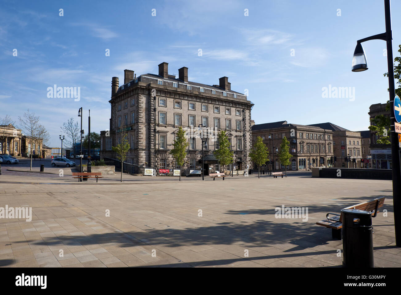 The original Hotel Huddersfield famous as the venue for